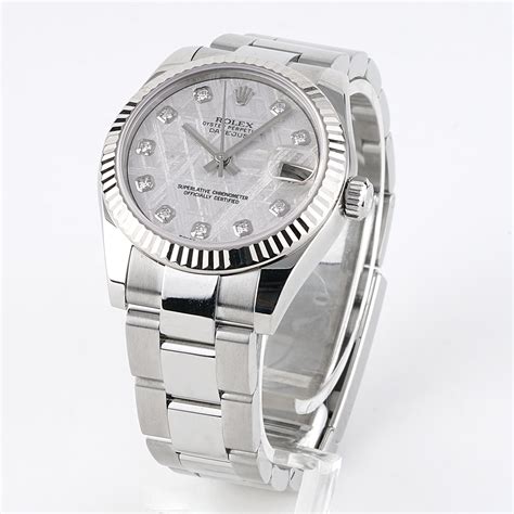 rolex datejust meteorite dial